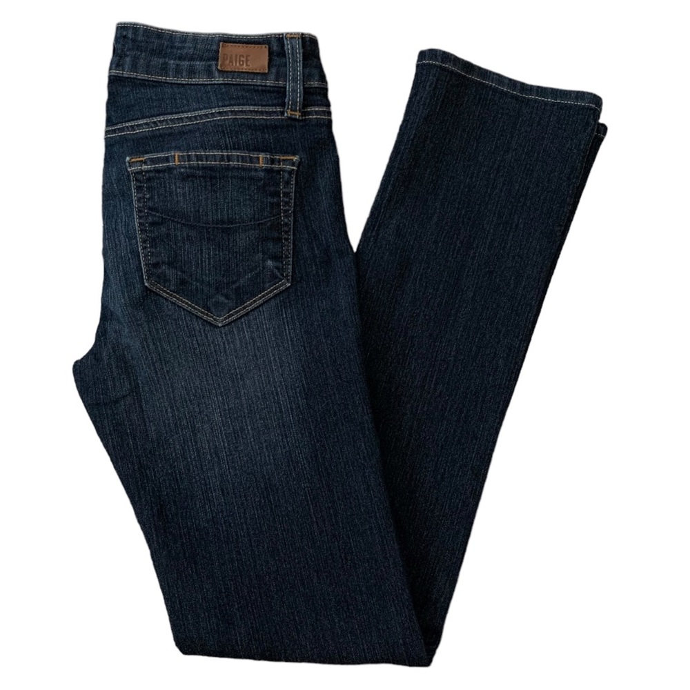 Paige denim company blue jeans, skyline straight, size women's 24